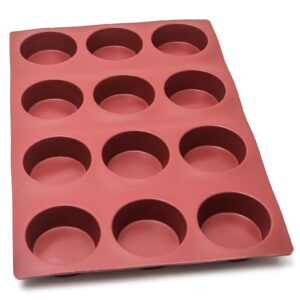 Silicone cylinder mould 12 cavities - 316 ml