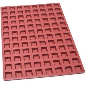 Mini pyramid square mould 104 cells - 6.5 ml