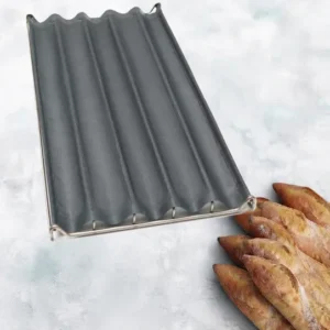 Baking tray fiberglass 5 cells – 400×800 mm SKU: 003090-EP