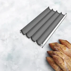 Fiberglass baking tray 4 cavities – 400X800 mm SKU: 003089-EP