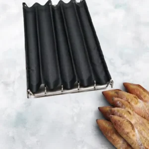 Baking tray fiberglass 5 cells – 400×600 mm SKU: 003364-EP