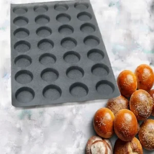 Hamburgers mould 28 cavities – Ø67X15 mm SKU: 011070