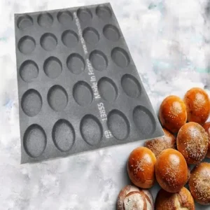 Fiberglass mini oval mould – 25 cavities – 61 ml SKU: 013855