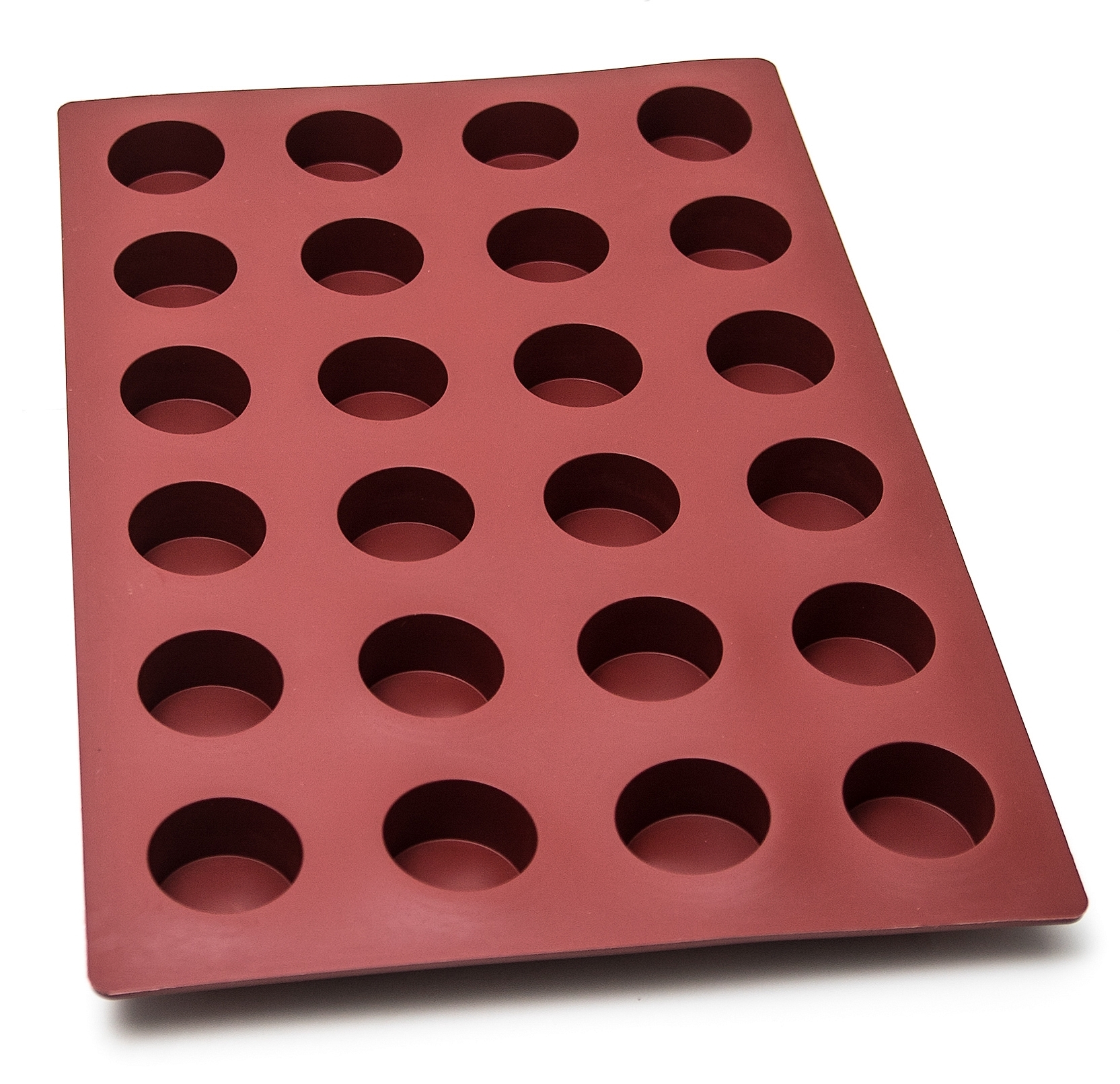 Silicone cylinder mould 24 cavities Ø62X35 mm – 108 ml SKU: 003483 - Image 2