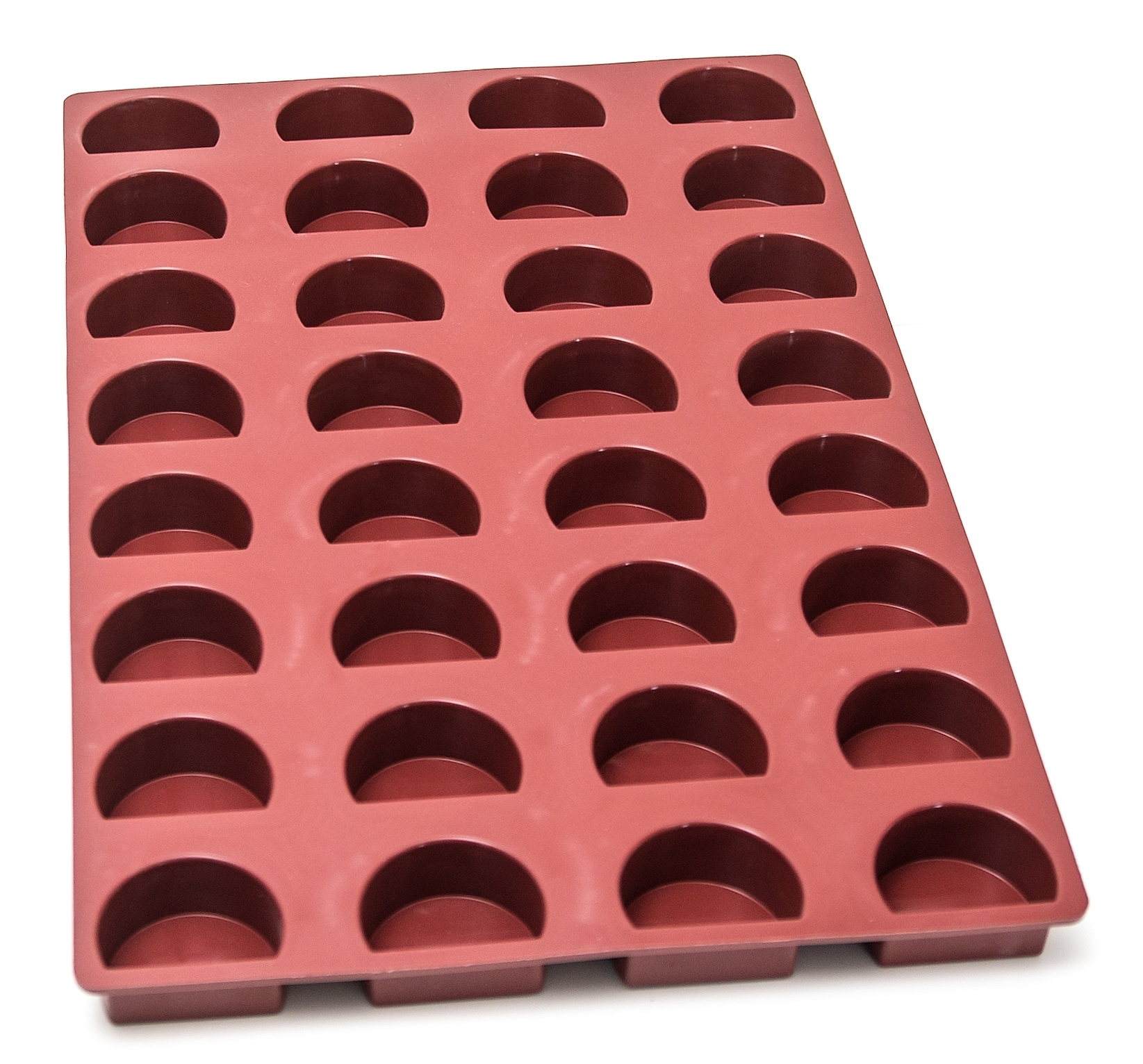 Half-cylinder silicone mould 32 cavities – 102 ml SKU: 004088 - Image 2