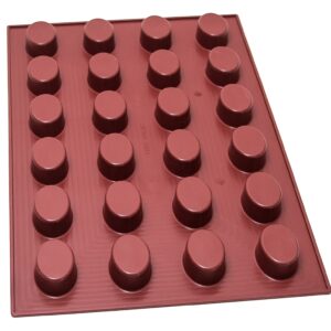 Oval mould 24 cells - 75 ml