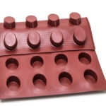 Oval mould 24 cells – 75 ml