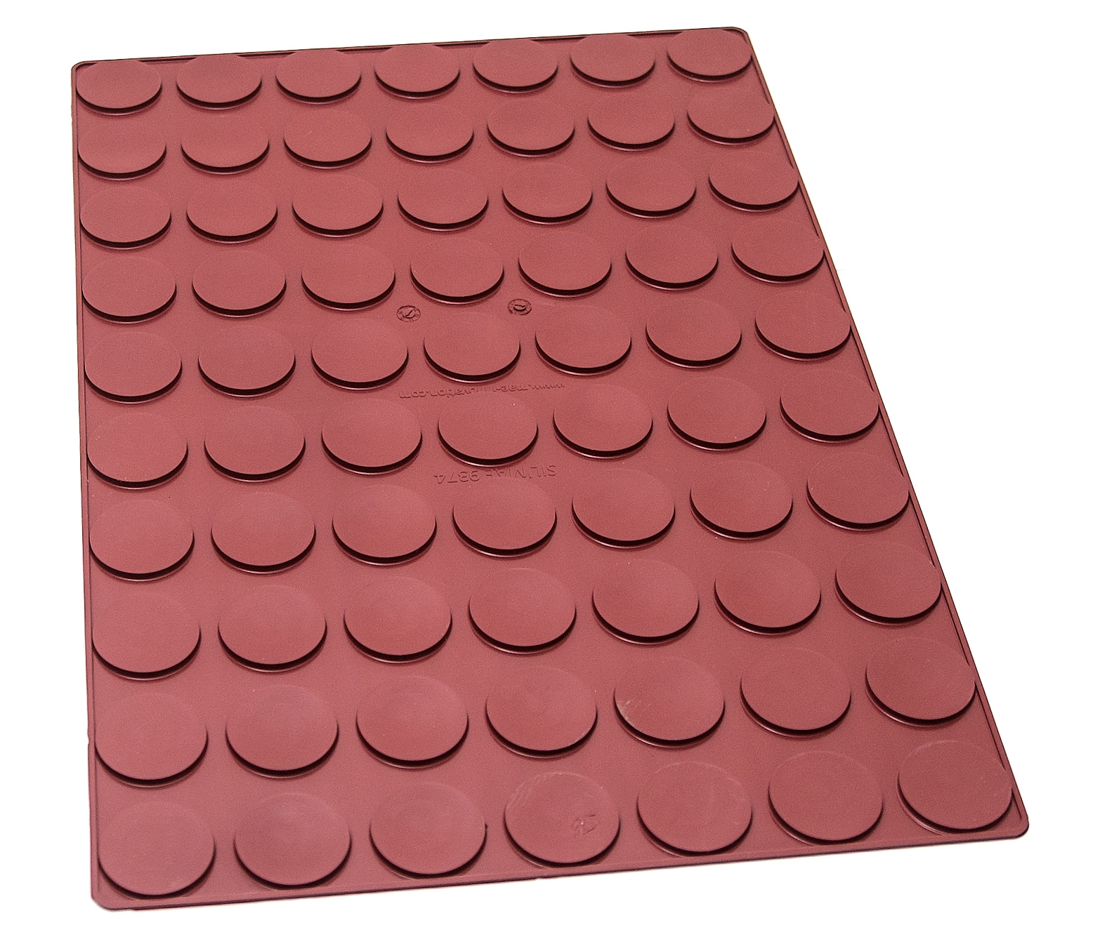 Florentine biscuit silicone mould 70 cavities - 6.3 ml - Image 2