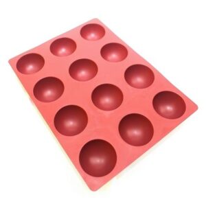 Half-sphere mould 12 cells - 110 ml