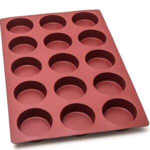 Silicone cylinder mould 15 cavities - 250 ml
