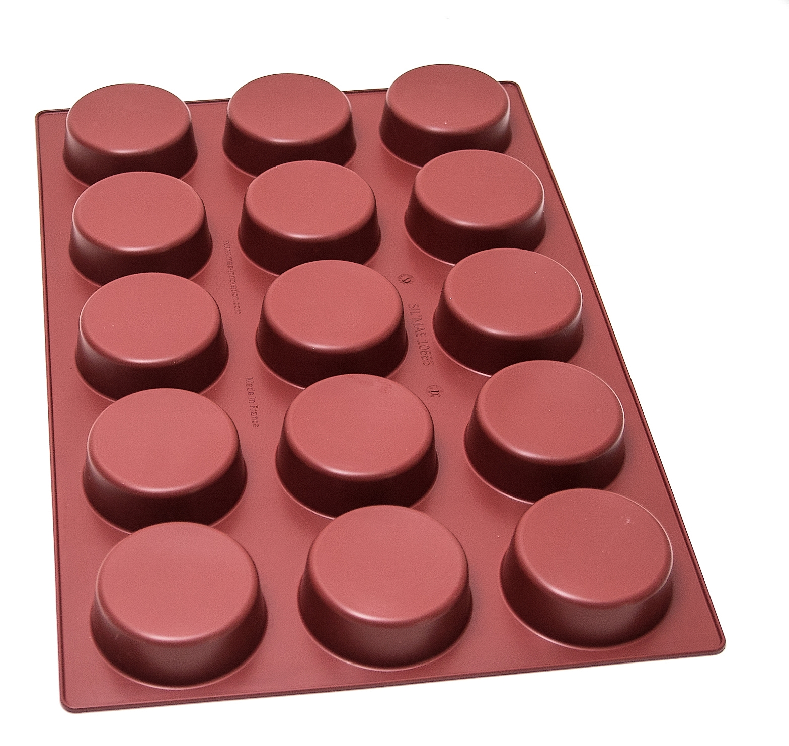 Silicone cylinder mould 15 cavities - 250 ml - Image 2