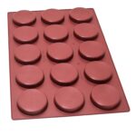 Silicone cylinder mould 15 cavities – 150 ml