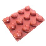 Heart 3D mould 12 cells- 100 ml