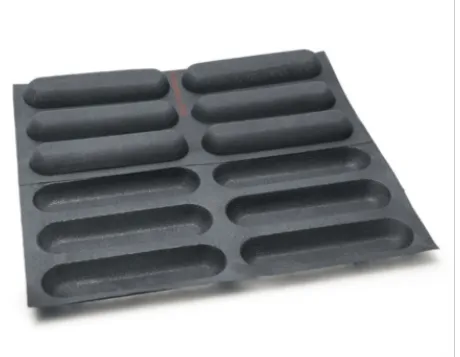 Baguette mould 18 cavities – 259X64X30 mm SKU: 010285 - Image 4