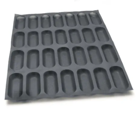 Baguette mould 18 cavities – 259X64X30 mm SKU: 010285 - Image 5