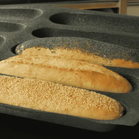 Baguette mould 8 cavities – 259X64X30 mm SKU: 010291 - Image 2