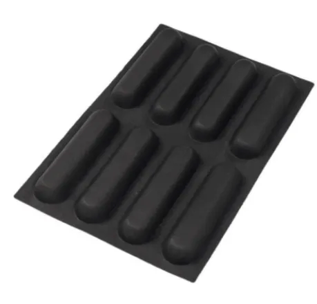 Baguette mould 8 cavities – 259X64X30 mm SKU: 010291 - Image 3