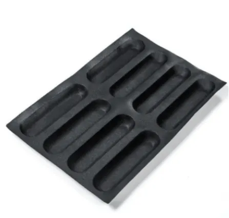 Baguette mould 8 cavities – 259X64X30 mm SKU: 010291 - Image 4
