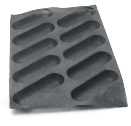 Mould 10 Baguettes 200X64X30 mm – 290 ml SKU: 010793 - Image 5