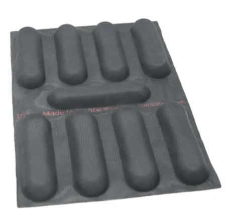 Baguette mould 9 cavities – 230X64X30 mm SKU: 010794 - Image 3
