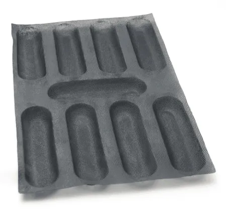 Baguette mould 9 cavities – 230X64X30 mm SKU: 010794 - Image 4