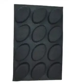 Dropburger oval mould 12 cavities – 148X25mm SKU: 013756 - Image 3