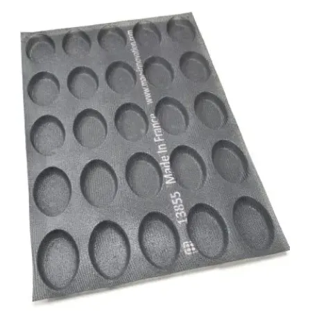 Fiberglass mini oval mould – 25 cavities – 61 ml SKU: 013855 - Image 4