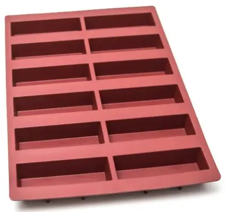 Silicone cake mould 12 cavities – 383 ml 400X600 mm SKU: 002637 - Image 5