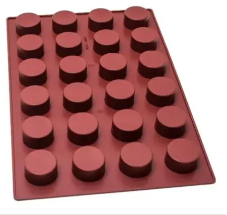Silicone cylinder mould 24 cavities Ø62X35 mm – 108 ml SKU: 003483 - Image 4