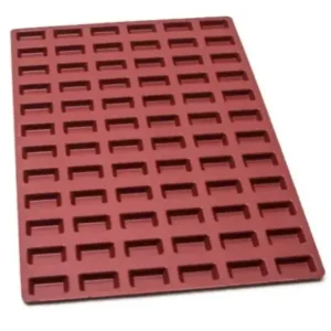 Mini financier silicone mould 72 cavities – 11 ml SKU: 003433