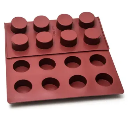 Silicone cylinder mould 24 cavities Ø62X35 mm – 108 ml SKU: 003483 - Image 5