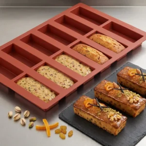 Silicone cake mould 12 cavities – 383 ml 400X600 mm SKU: 002637