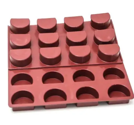 Half-cylinder silicone mould 32 cavities – 102 ml SKU: 004088 - Image 5