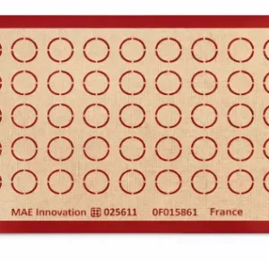 Macaron baking mat 60 Macarons Ø38 mm SILMAT – 400X600 mm SKU: 010485