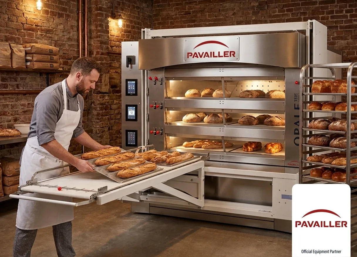 Pavailler Bertrand Puma bakery equipment installed in UAE