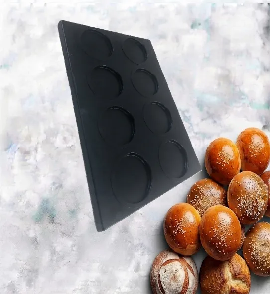 Aluminium baking tray 8 cavities – Ø120X8 mm SKU: 013299 - Image 4