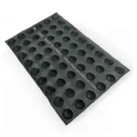 Mini spherical dome mould 54 cavities – Ø45X22 mm SKU: 014561