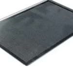Aluminum pastry tray perforated 45° – 400×600 mm SKU: 003119