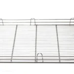 Stainless steel grid with edges – 400×600 mm SKU: 008957